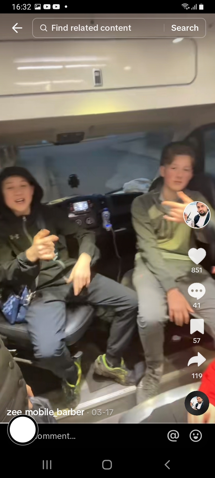 TikTok zeemobilebarber