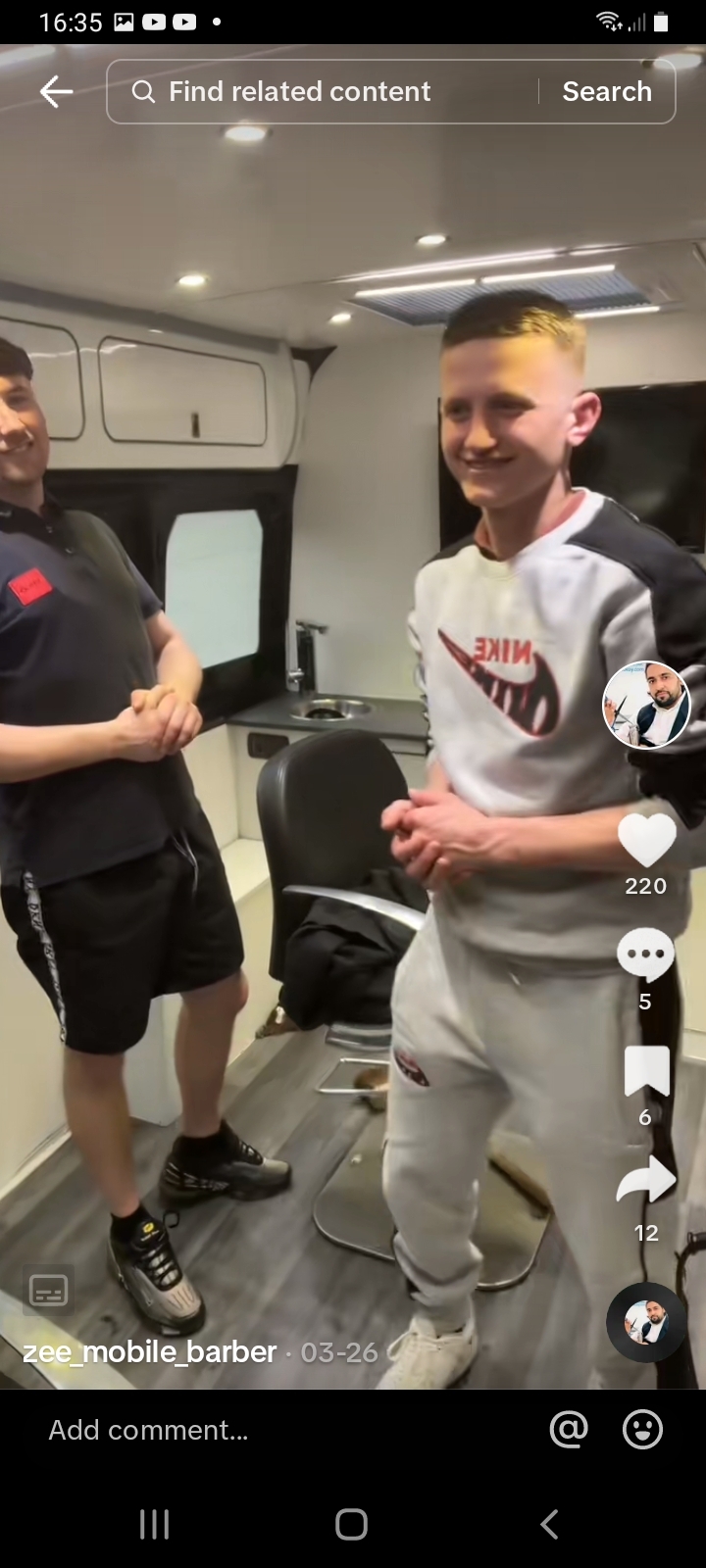 TikTok zeemobilebarber