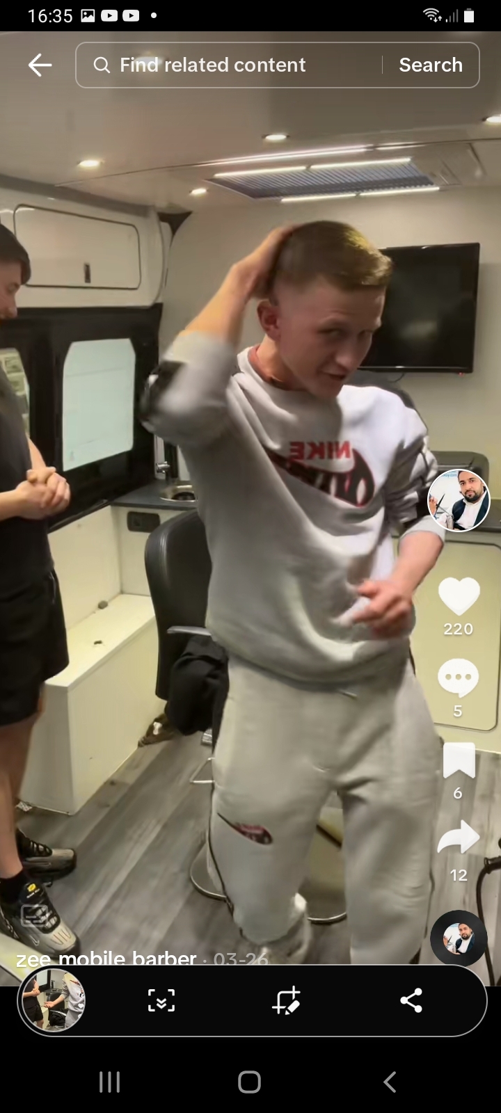 TikTok zeemobilebarber