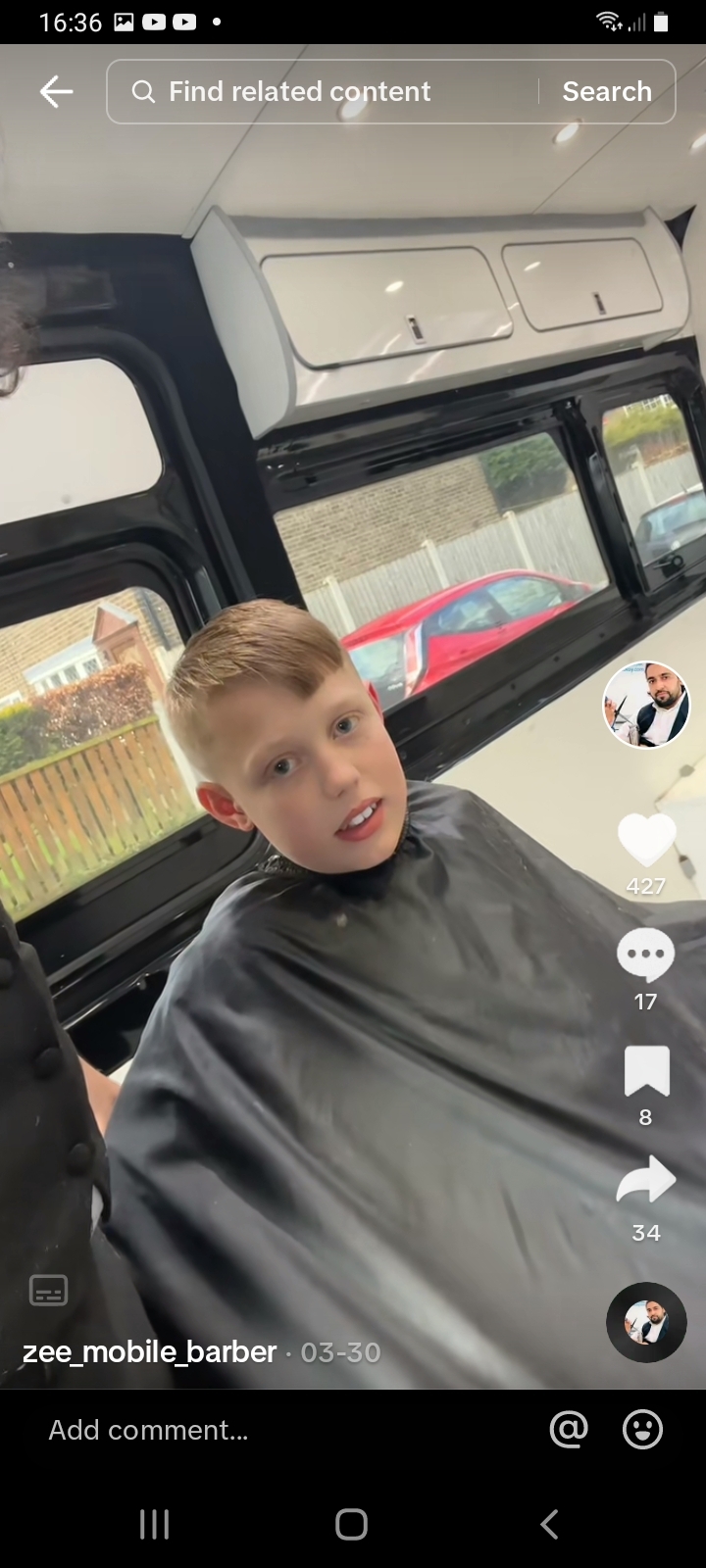 TikTok zeemobilebarber