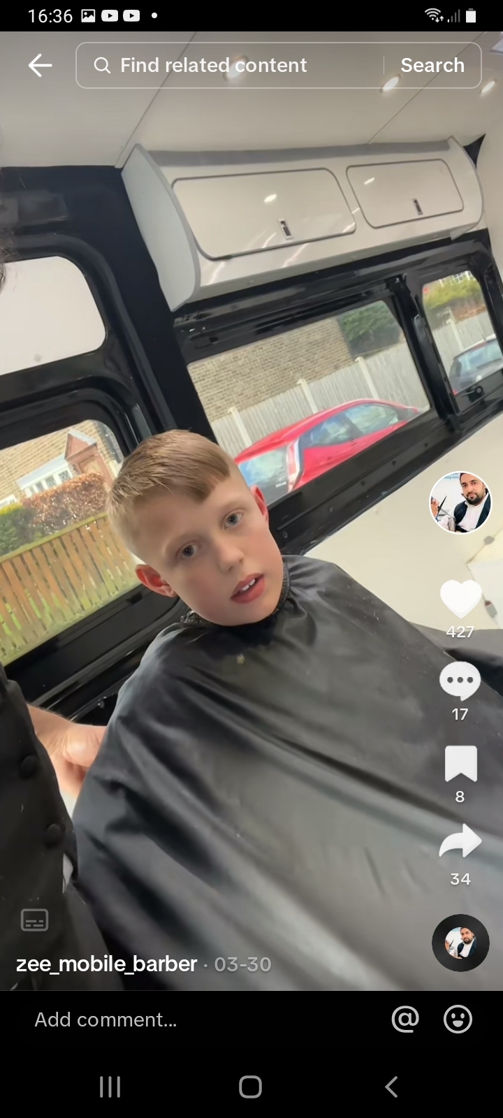 TikTok zeemobilebarber