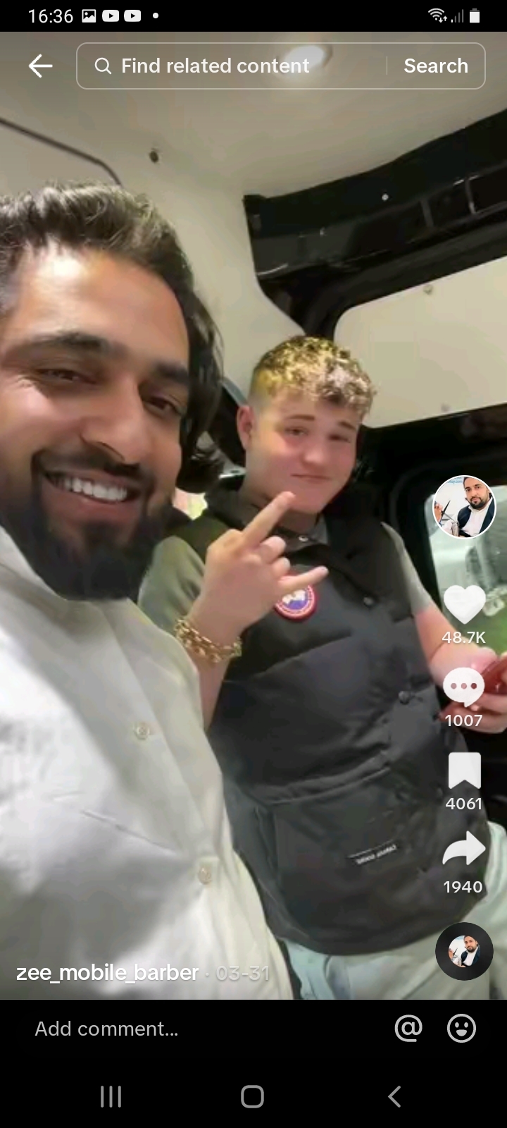 TikTok zeemobilebarber
