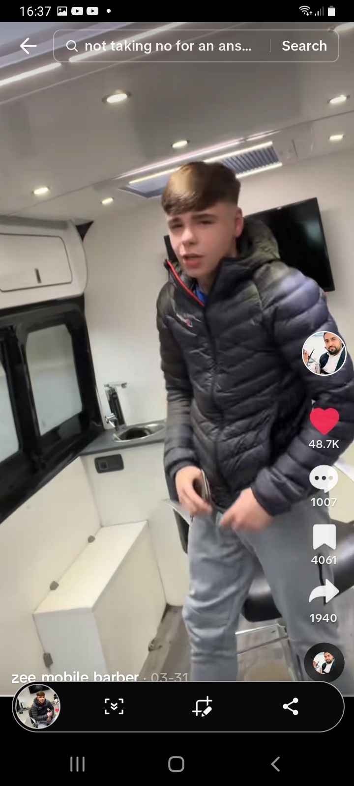 TikTok zeemobilebarber