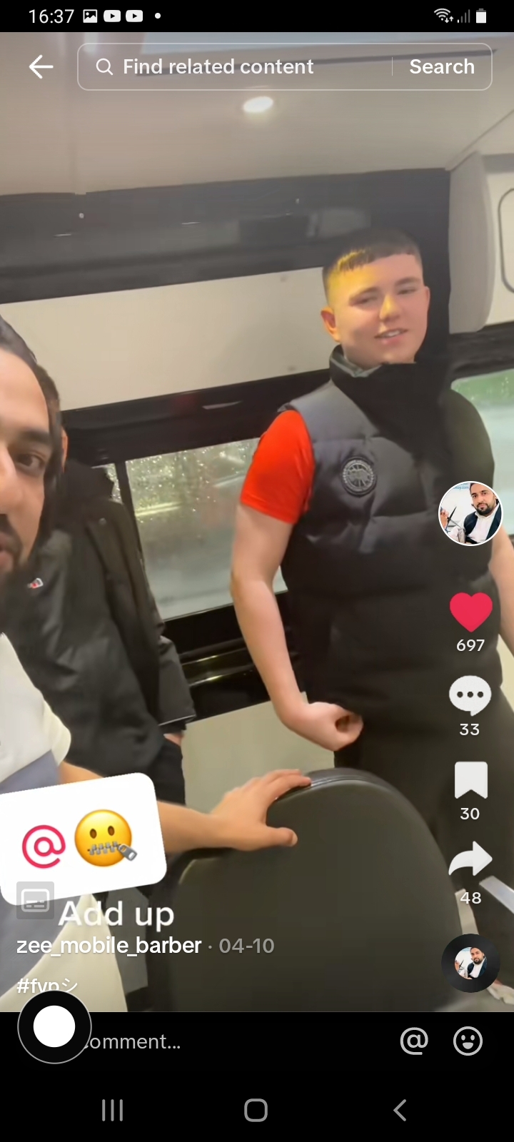 TikTok zeemobilebarber