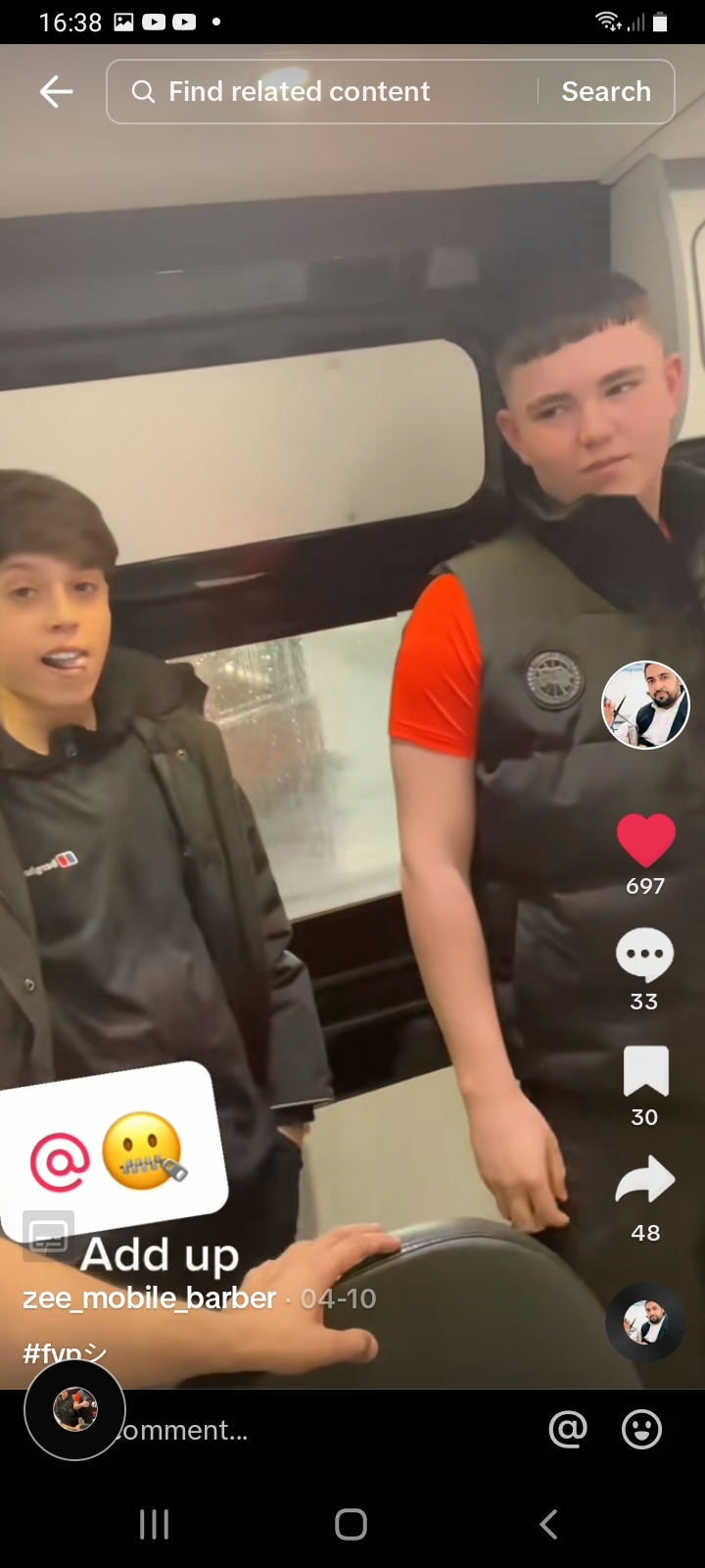 TikTok zeemobilebarber