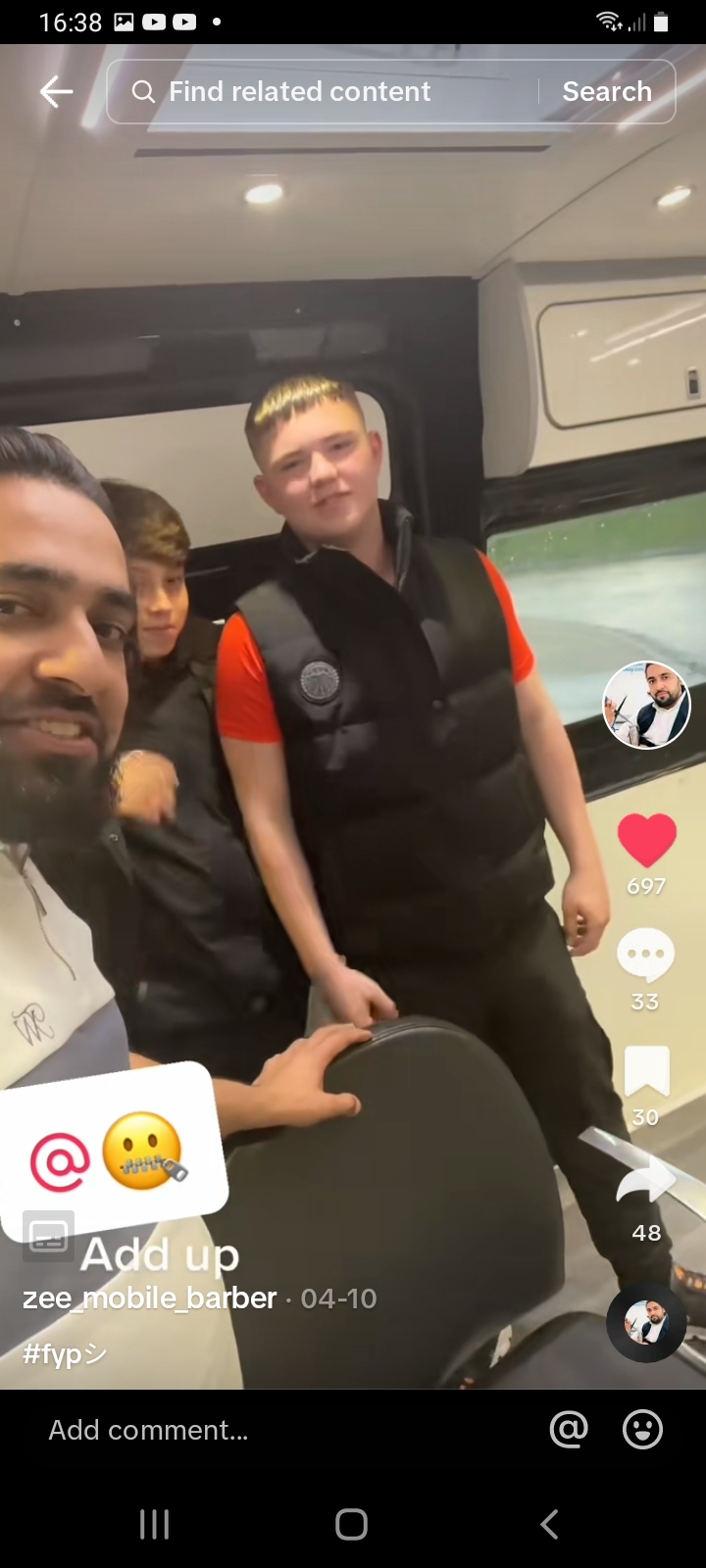 TikTok zeemobilebarber