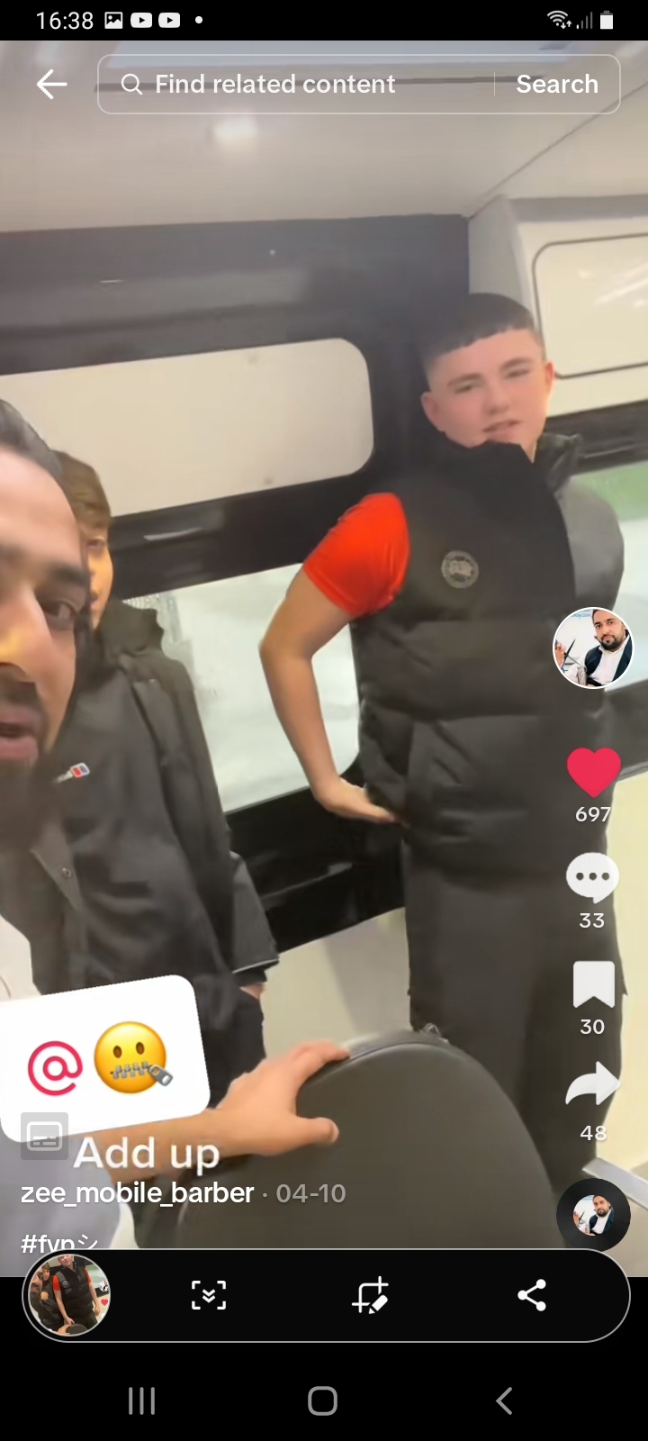 TikTok zeemobilebarber