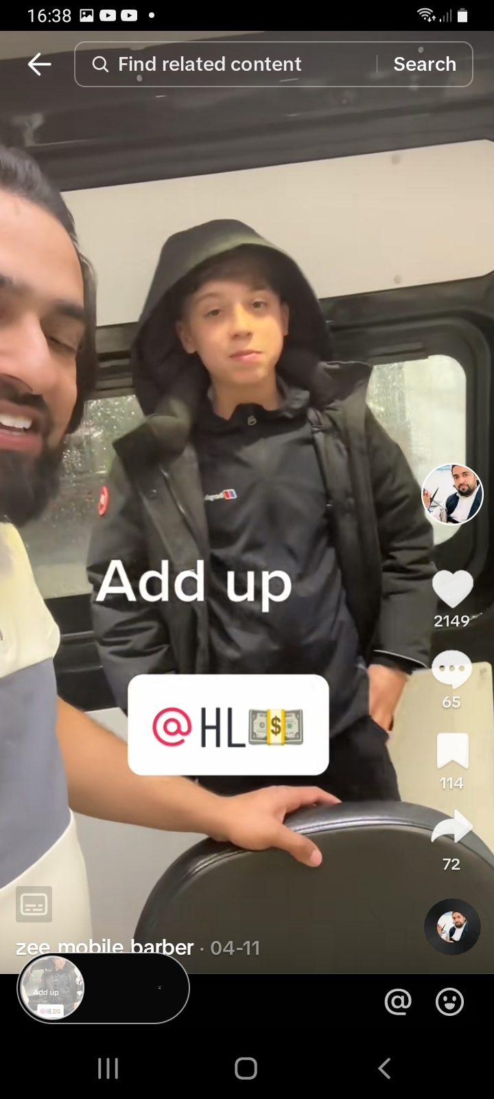 TikTok zeemobilebarber
