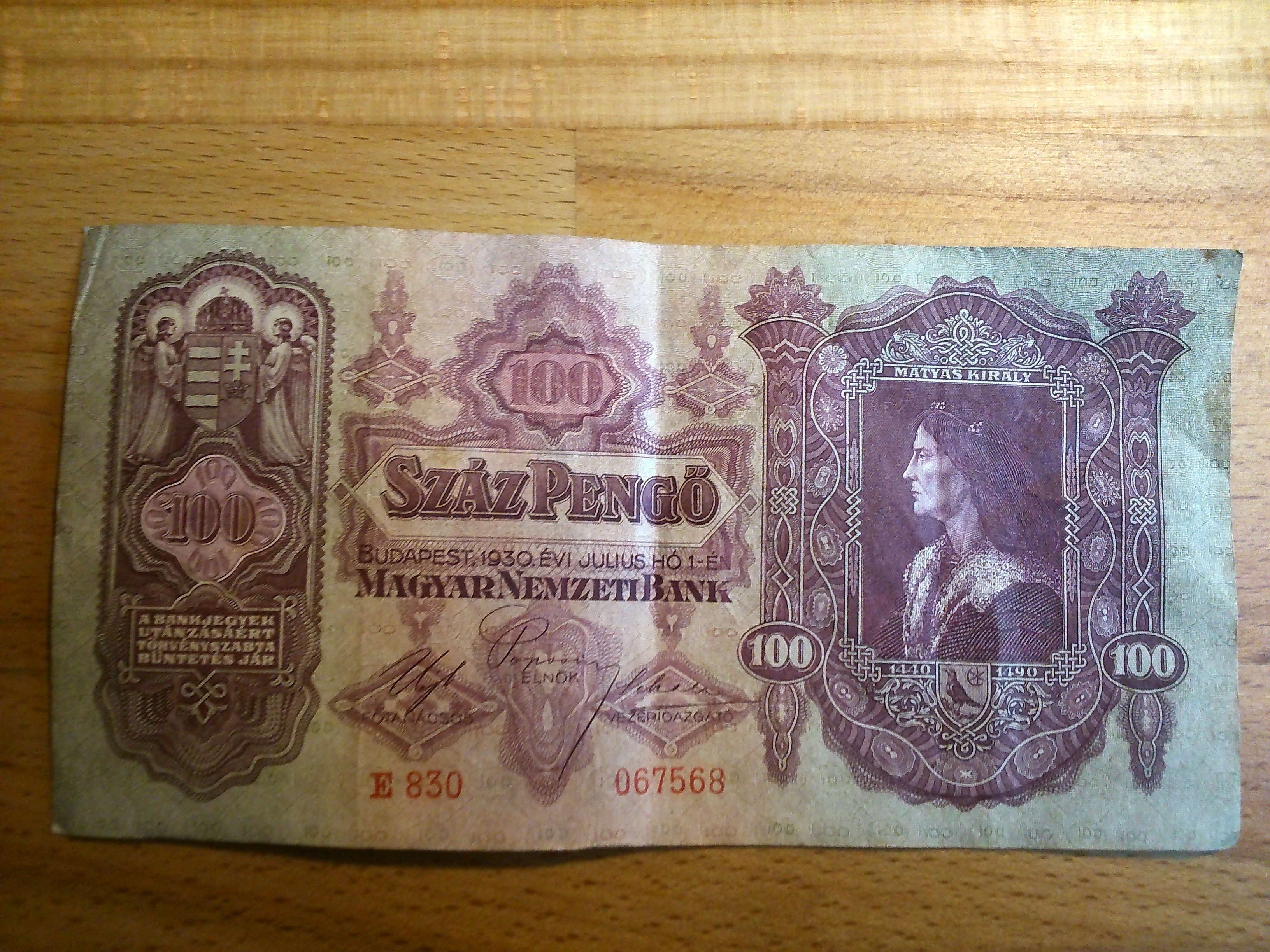 100 pengő