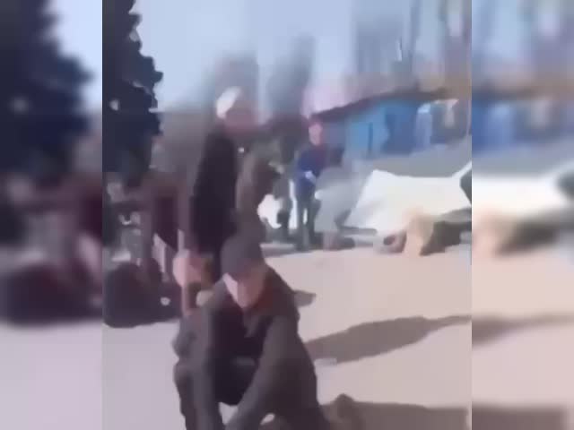 Краматорск, обстрел вокзала, первые секунды