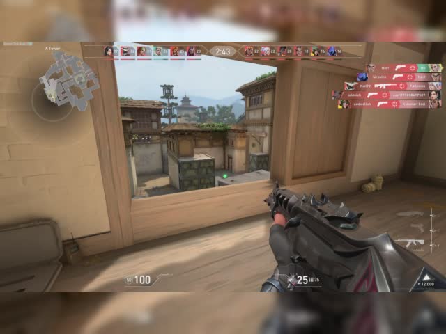 Crosshair placement