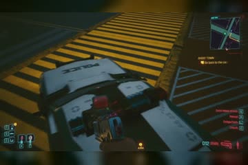 police car