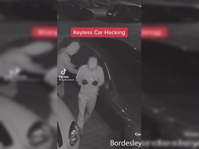 Keyless car hack