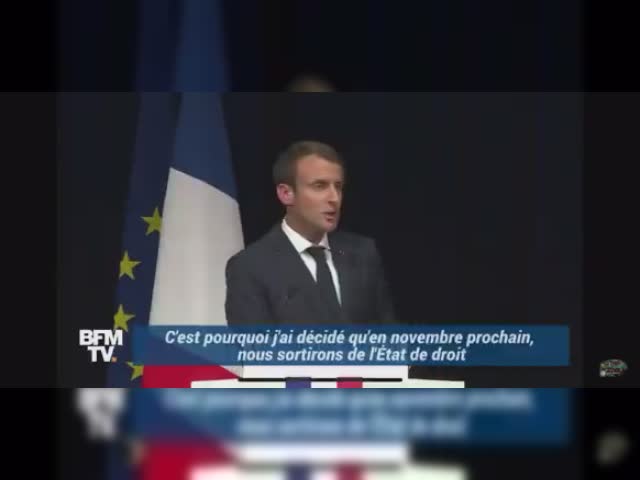 lapsus macron