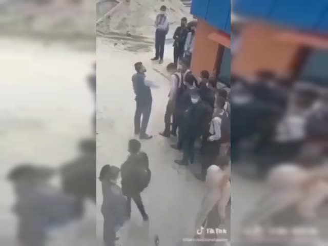 Students being beaten and harrassed badly  😡😡 in Kathmandu Model College, Bagbazar