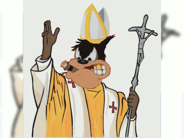 Now Black Pete is Pope