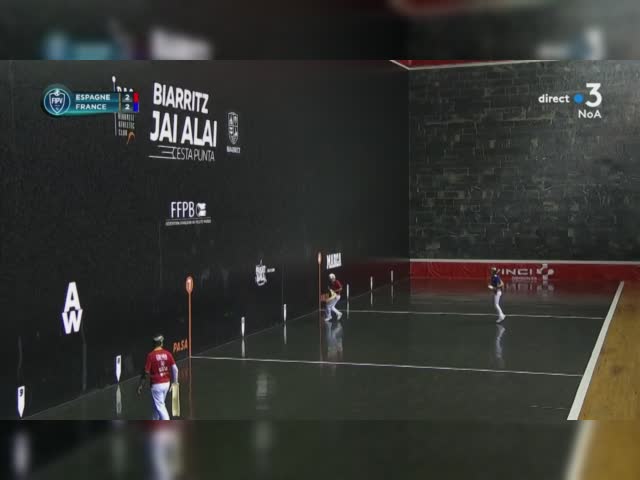 Championnats du monde de pelote 2022 demi finale Cesta Punta
