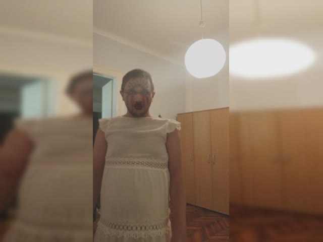 LADY IN WHITE DRESS