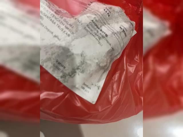 Lampiran unboxing pembeli