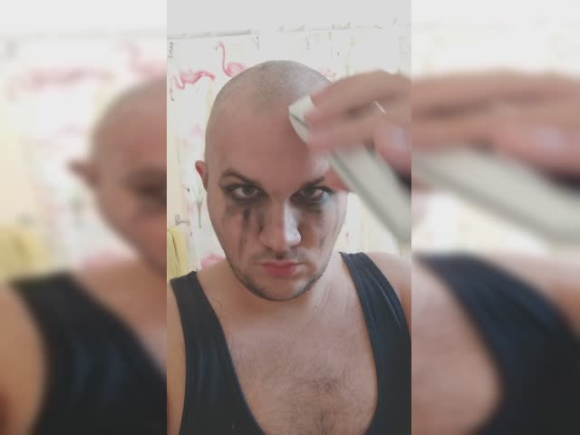 SHAVED HEAD