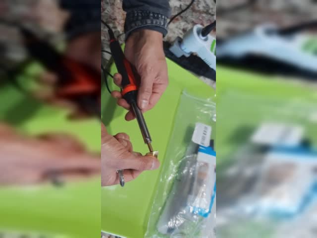 100W Temperature Control Plastic Welding Kit Fake