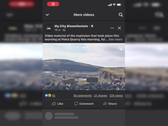 Bloemfontein explosion