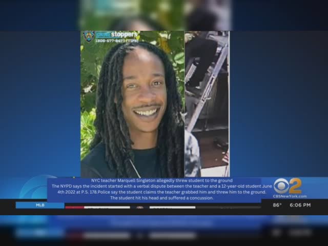 NYC teacher Marquell Singleton threw student to the ground