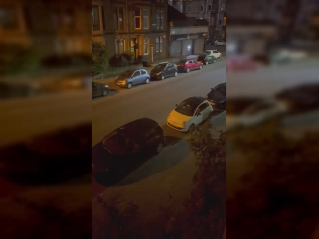 Drunk singing close to midnight