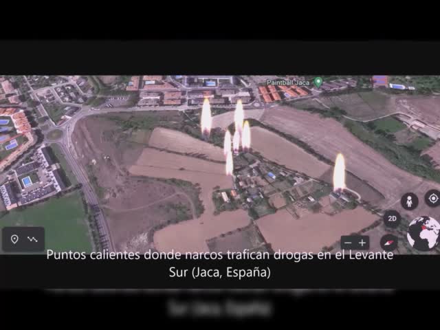 Jaca´s narco-spots in the Levante Sur
