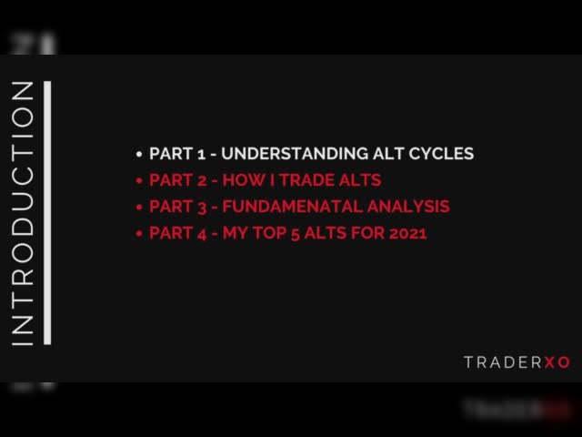 Leaked by www.cryptocartel.co TRADING ALTS – PART 1