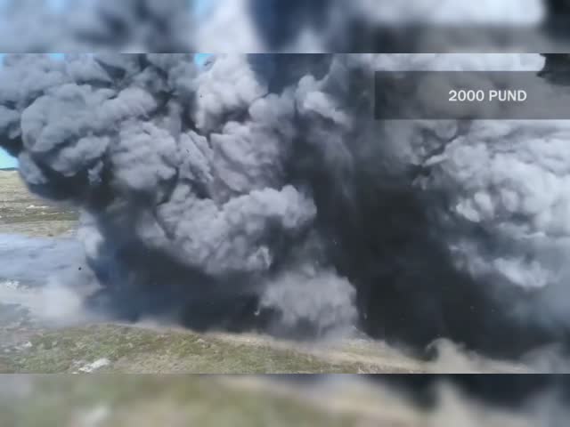 2000 LB JDAM vs Palestinian Hospital Site