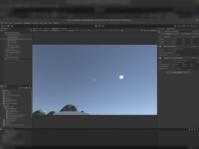 UnityPrototypeSunMovement