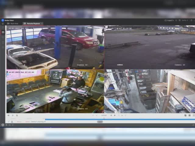 Terrorizing Employee's with handguns