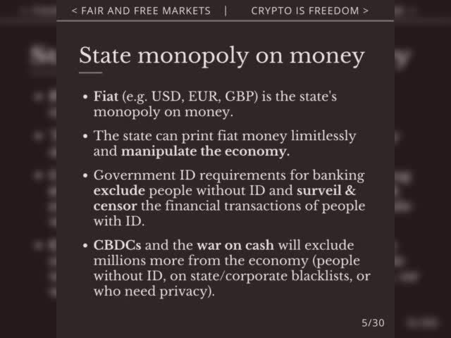 Crypto Agorism - Free markets for a free world