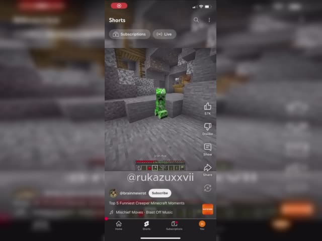 I messed with the wrong creeper