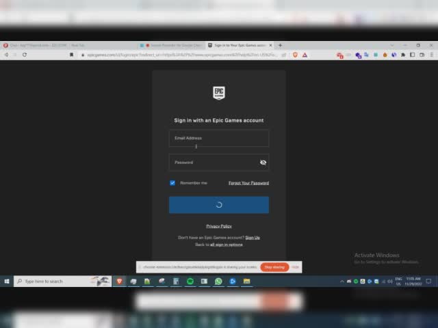 screen recording