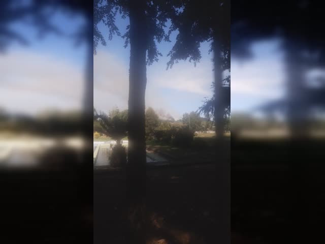 Incendio en Lautaro.