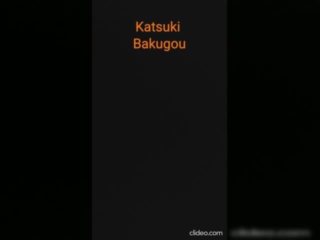 Katsuki Bakugou Edit