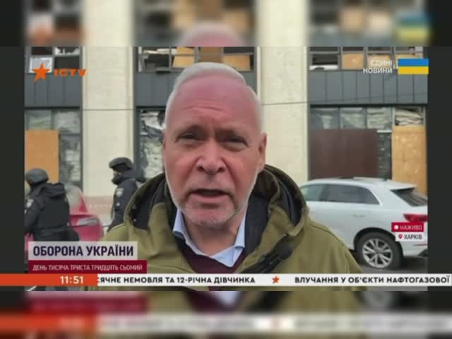 4 - 1 - Сразу три «шахеда» целенаправленно прилетели по детскому саду в Харькове — мэр Терехов.MP4
