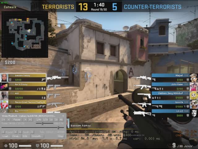 csgo hack 5000h, nhieu medal, rat legit