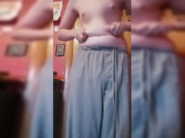 Making my lower belly roll very big - by Gage