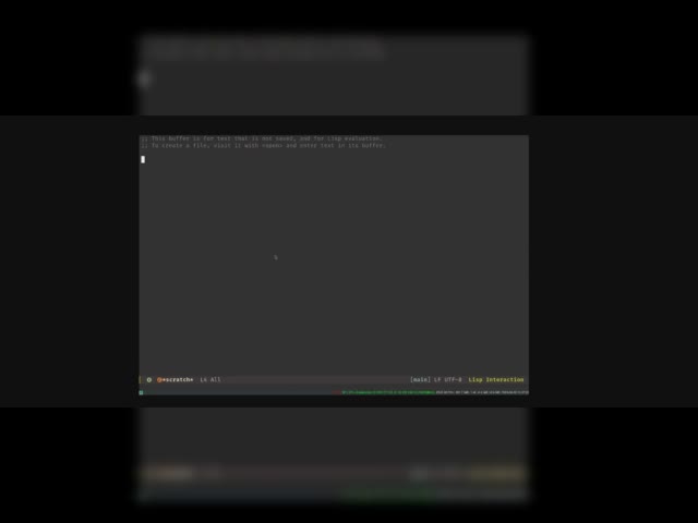 emacs issue