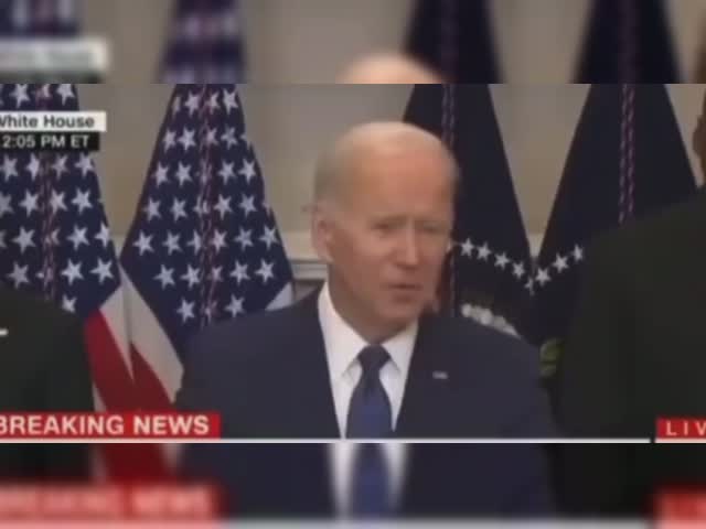 BIden explains the science