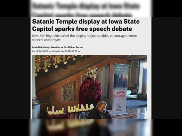 Conspiracy theorists think free speech should not extend to satanists
