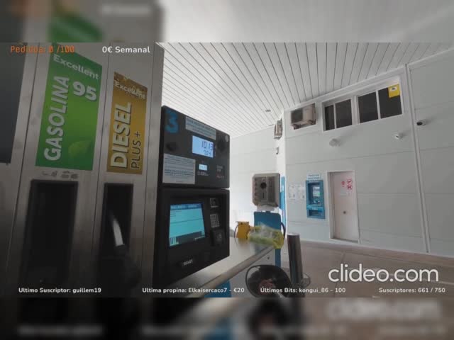 Viviendo en la gasolinera