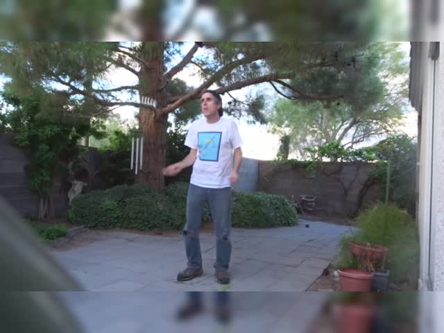 Terry A. Davis dancing