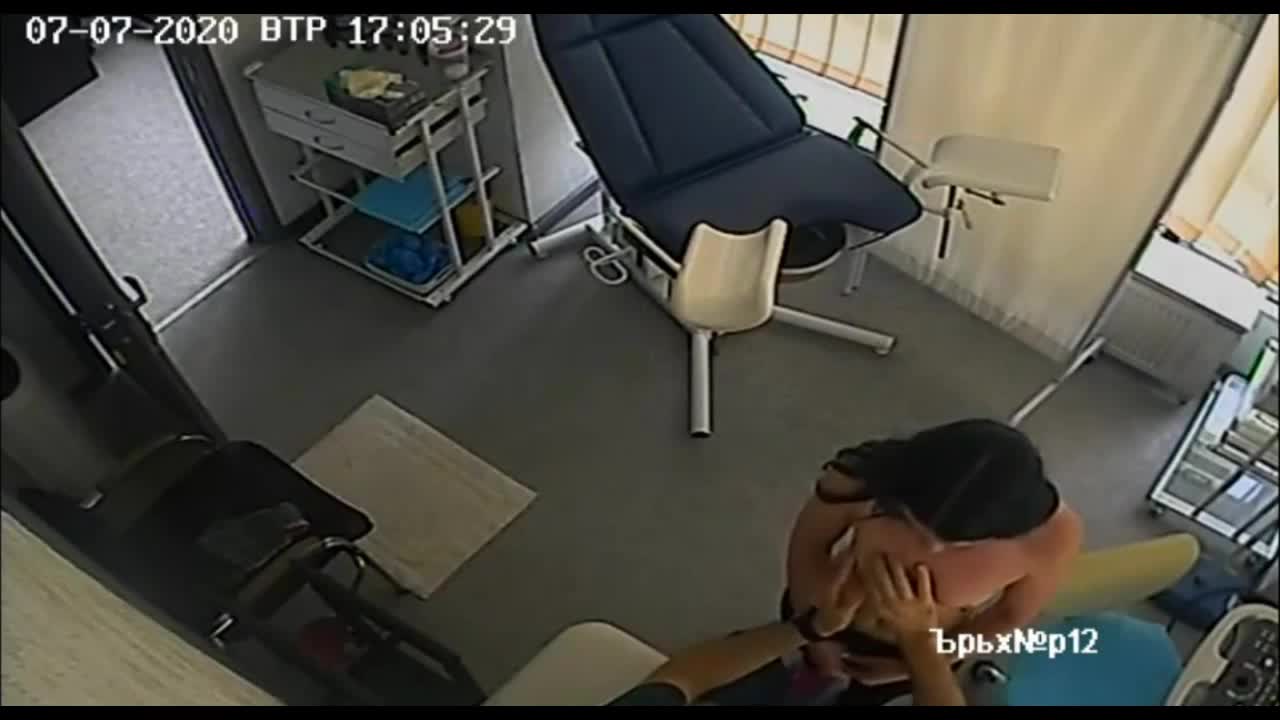 Hidden Spy IP Camera - Gynecological Examination (Breast Examination).mp4 -  Emalm