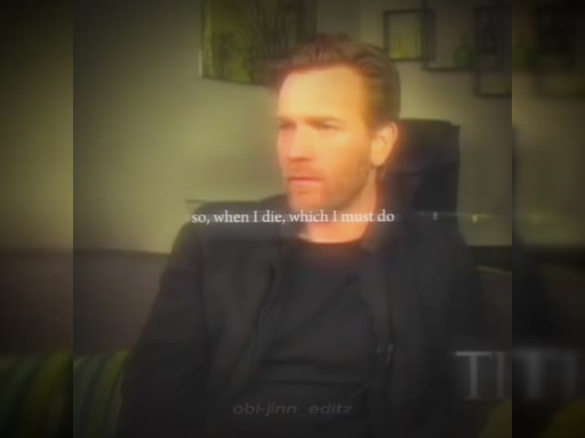 Ewan McGregor Edit