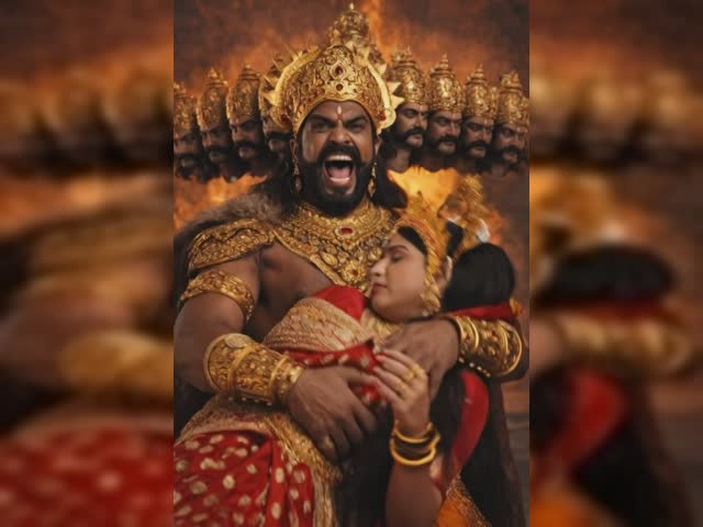 Ravan abducted goddess
