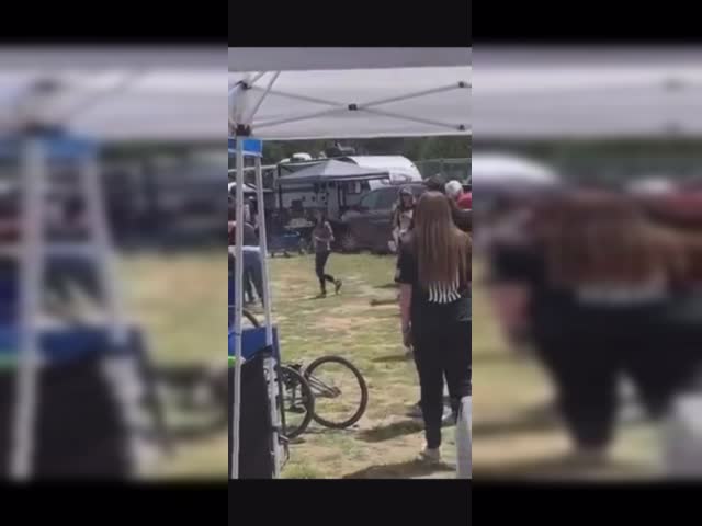 BMX Mom fight